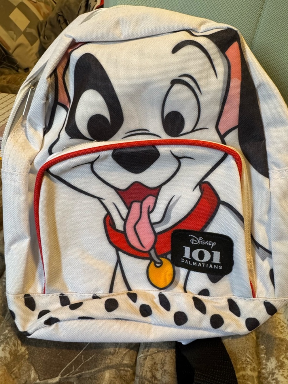 Disney 101 Dalmatians White and Red Kids Backpack
